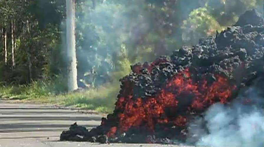 Two new lava-spewing fissures open on Hawaii's Big Island