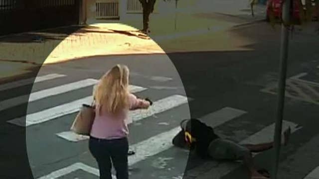 Off Duty Cop Shoots Gunman Near A School In Brazil On Air Videos Fox News 9700