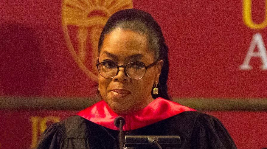 Oprah urges USC grads to fight fake news in political speech