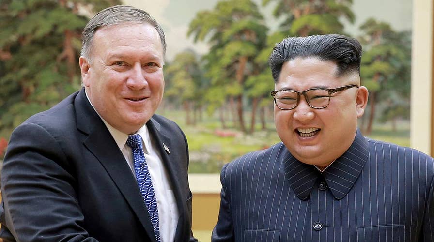 Pompeo discusses denuclearization ahead of NKorea summit