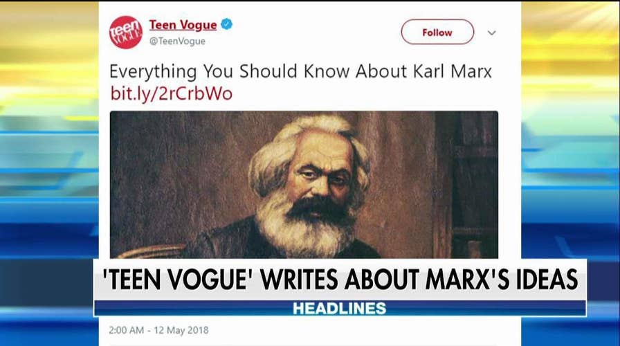 Teen Vogue Called Out for Article on Karl Marx