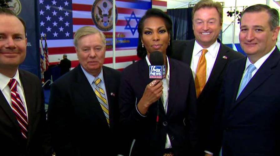 Harris Faulkner interviews GOP senators in Jerusalem
