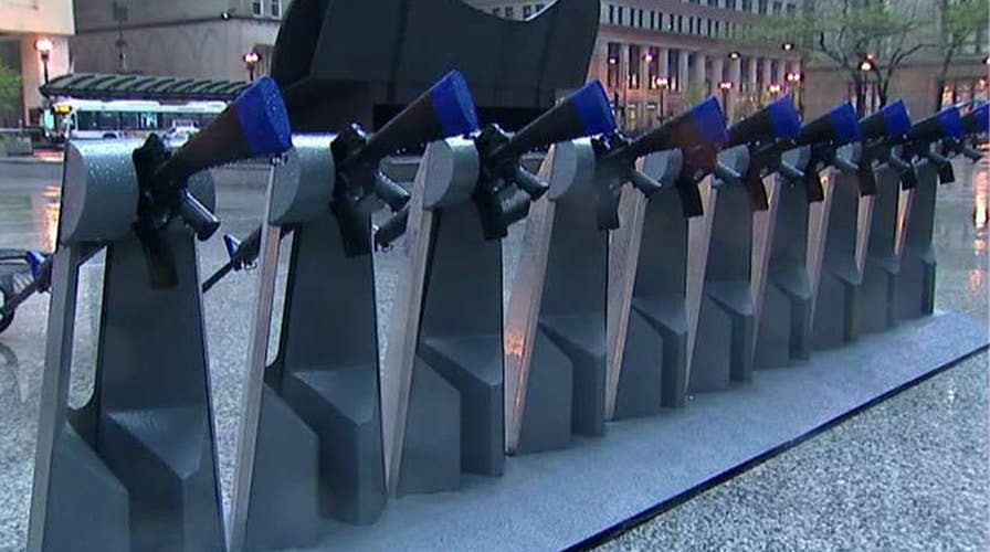 The 'Chicago Gun Share' exhibit has opposite effect