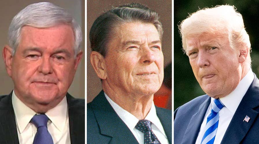 Gingrich on how Trump's accomplishments mirror Reagan's