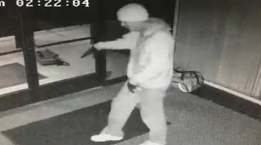 Breakdancing burglar caught on surveillance camera