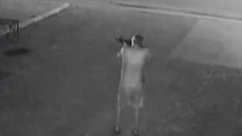 Indiana police ambush by gunman who allegedly killed neighbor shown in dramatic video