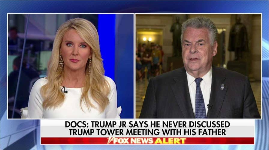 Rep. Peter King on Trump Tower meeting documents.