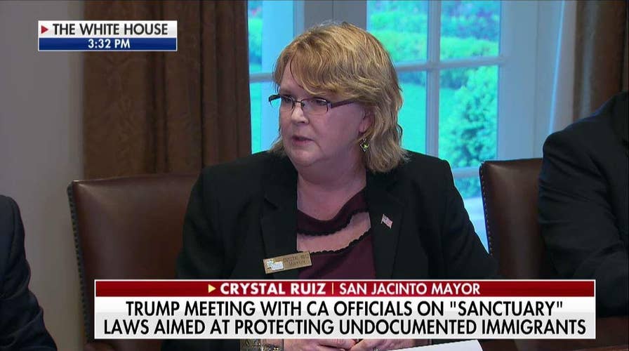 'For God's Sake, Get Over It': CA Mayor Blasts Sanctuary Law In Roundtable Meeting With Trump