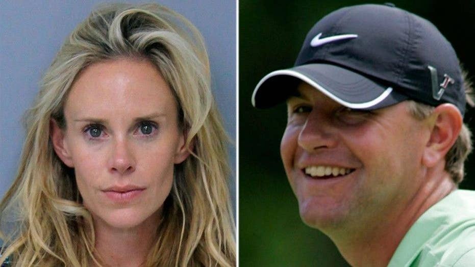 PGA golfer Lucas Glover's wife, Krista, arrested for allegedly