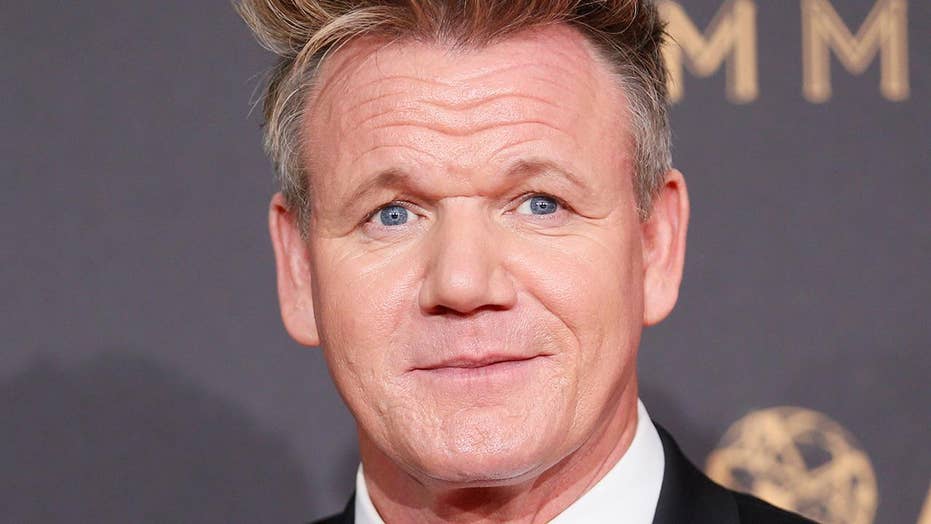 Gordon Ramsay curses up a storm while eating spicy chicken wings in online interview
