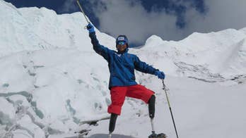 69-year-old double amputee scales Mount Everest after ban is lifted