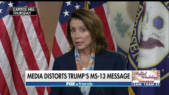 Nancy Pelosi: 'Calling People Animals Is Not A Good Thing'