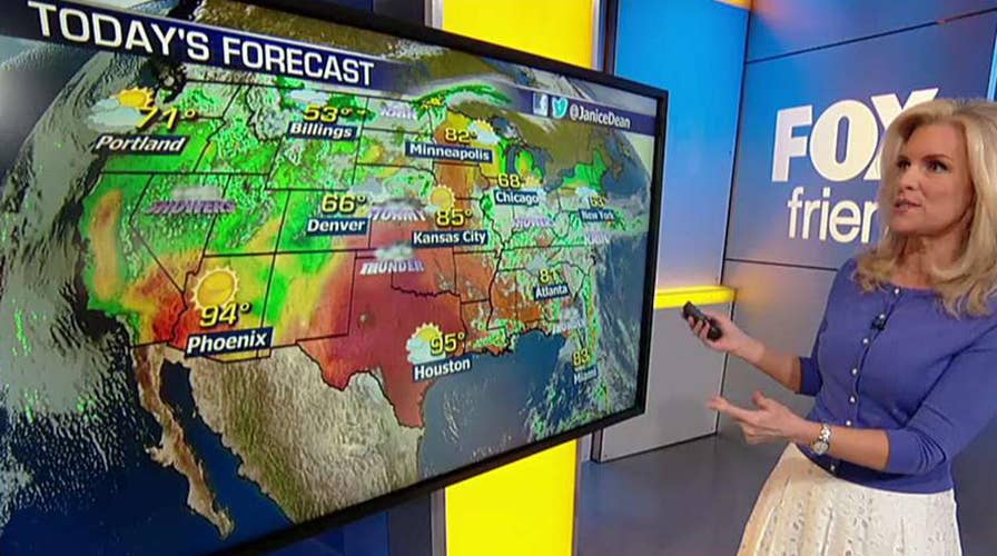 National forecast for Friday, May 18