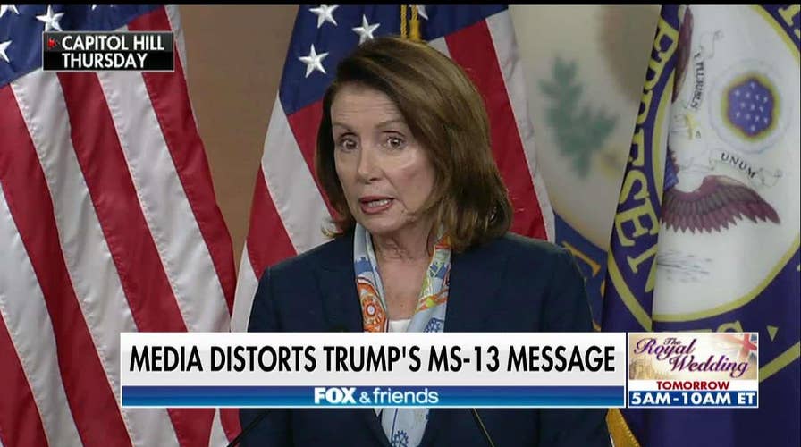 Nancy Pelosi: 'Calling People Animals Is Not A Good Thing'