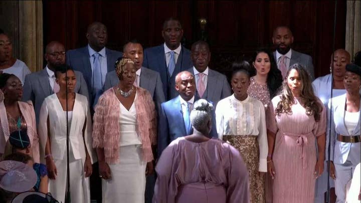 Choir performs 'Stand By Me' at royal wedding