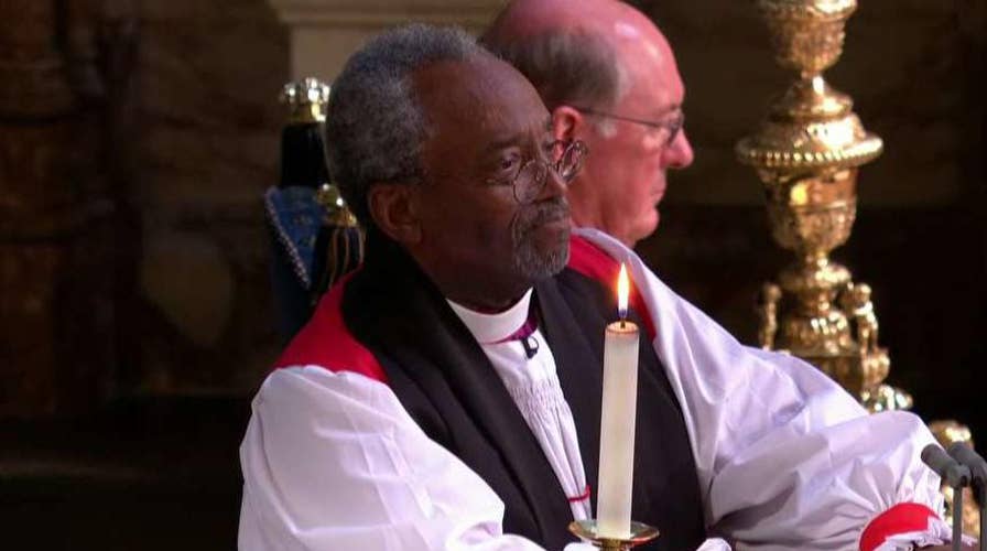 American Bishop Michael Curry addresses royal wedding
