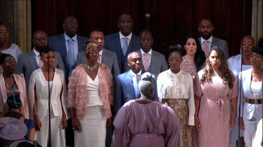 Choir performs 'Stand By Me' at royal wedding