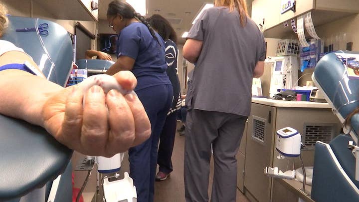 Texans provide surplus blood supply after shooting