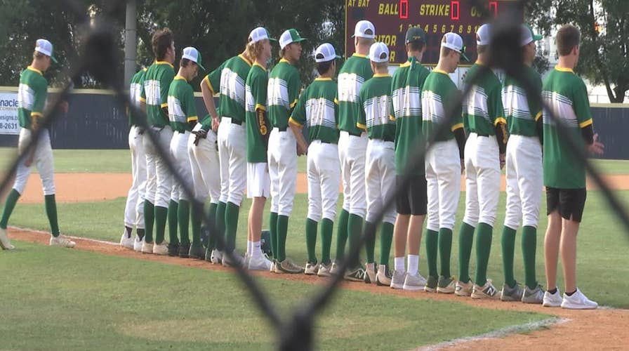 Texas baseball team plays game 36 hours after massacre