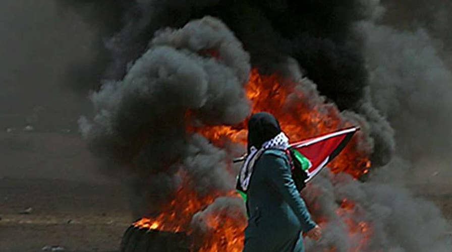 School holds moment of silence for Hamas victims