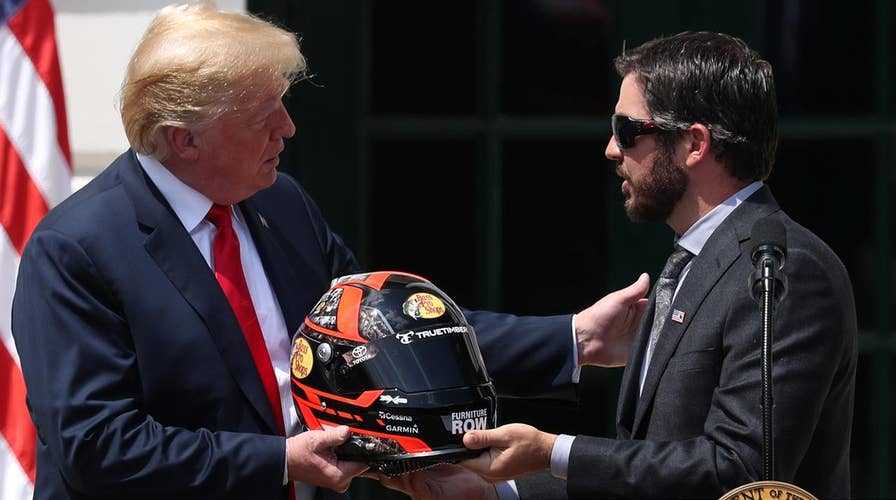 Trump congratulates NASCAR champ Martin Truex Jr.