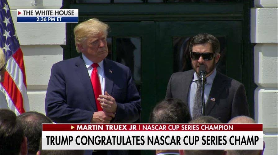 Martin Truex Jr at White House