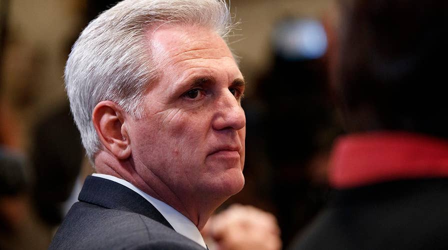 Kevin McCarthy denies he's trying to push out Paul Ryan