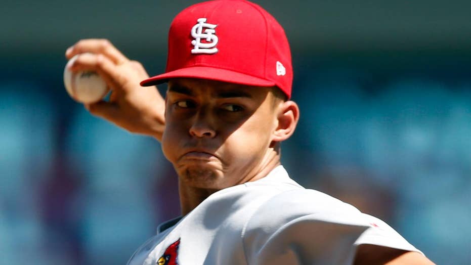 Cardinals&#39; pitcher hits 105 mph twice on radar gun | Fox News