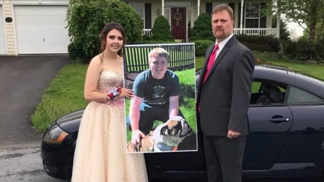 Father Takes Late Son S Girlfriend To Prom Latest News Videos Fox News