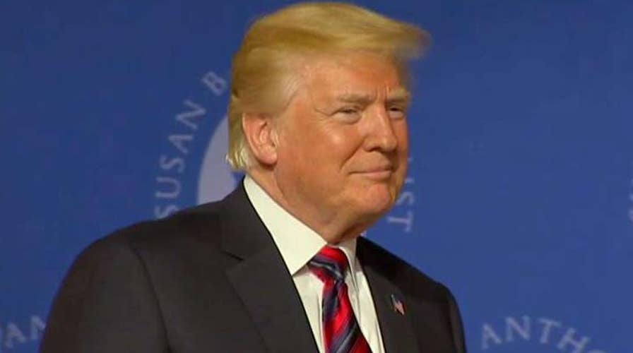 Trump addresses pro-life supporters