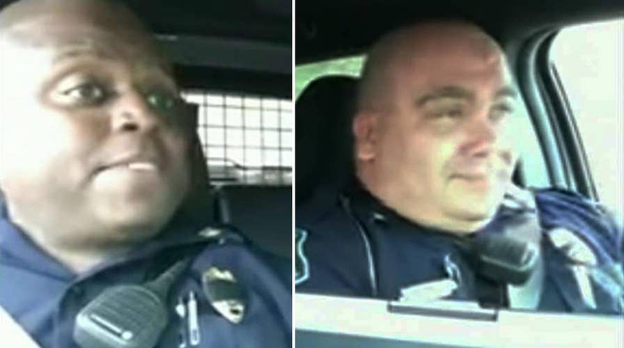 Video of Kansas City cop singing goes viral