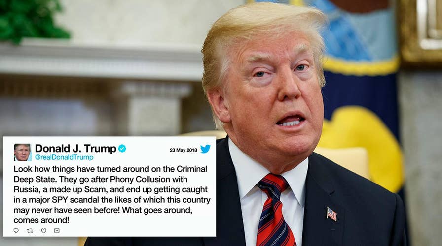 President Trump: Disgrace if spies were in campaign