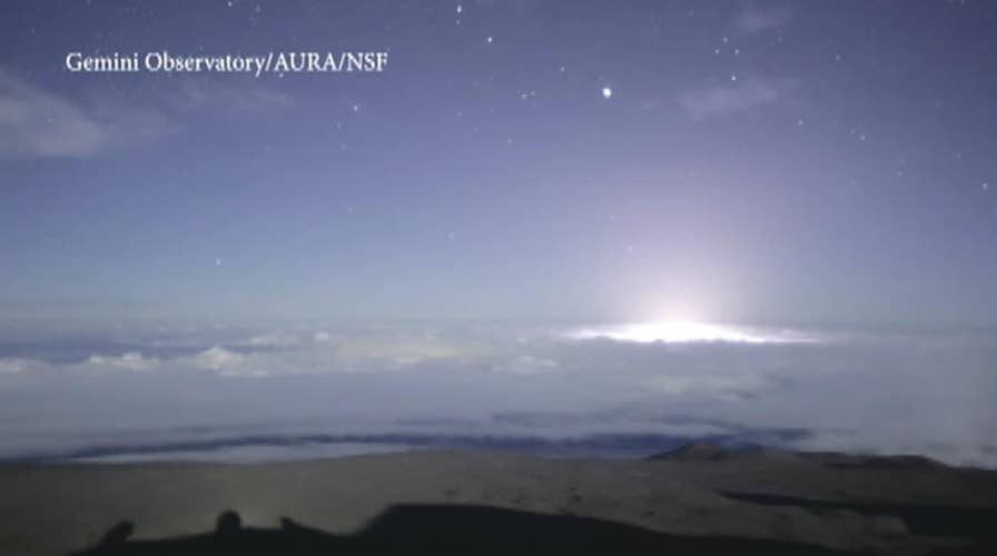Time-lapse video shows Kilauea volcanic eruption 
