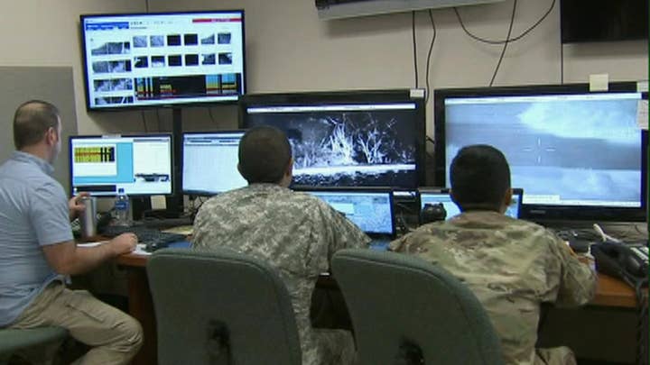 National Guard assisting US border agents