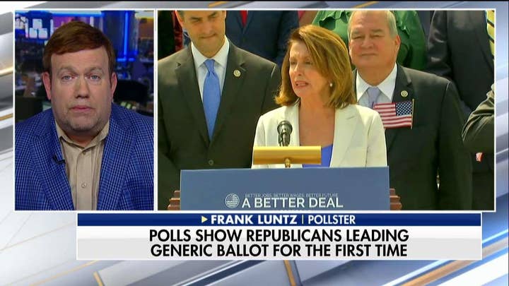 Luntz: Pelosi Is So Unpopular, GOP Could Keep the Majority