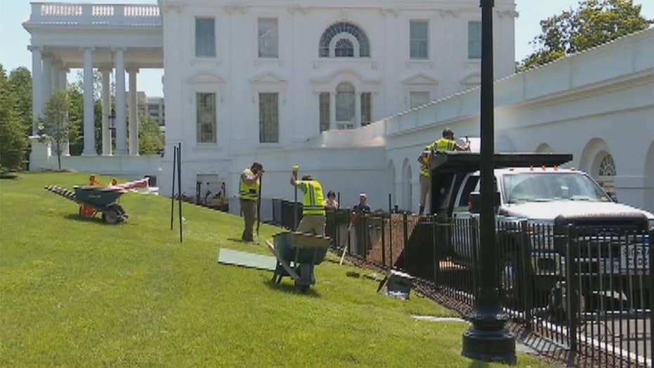 Sinkhole Appears On White House North Lawn Fox News