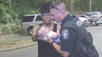 Watch: Heroic Georgia cop uses CPR to save choking infant