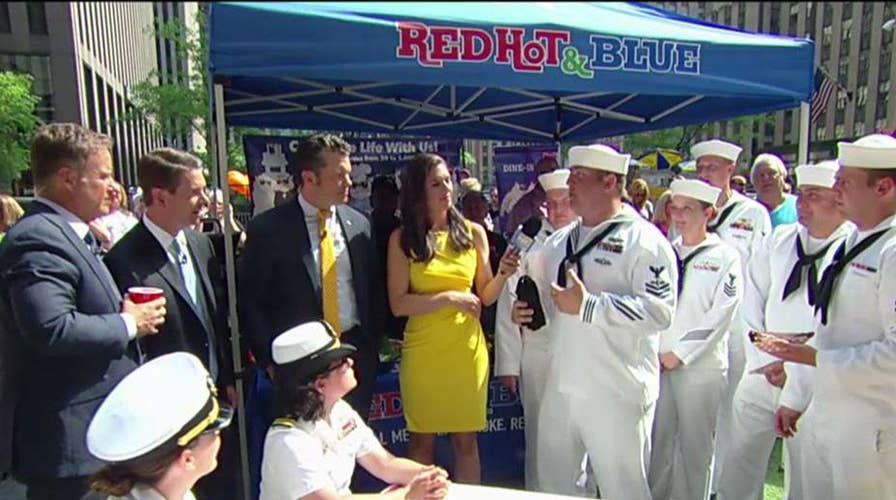 After the Show Show: Summer barbecue on the plaza