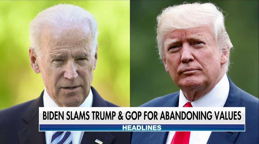 Biden Rips Trump in Speech for Cuomo