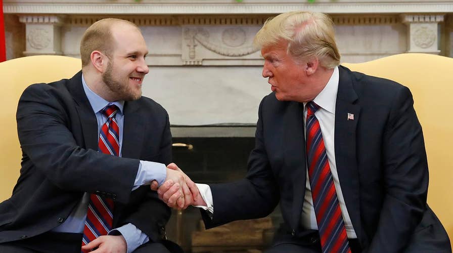 President Trump welcomes Joshua Holt home