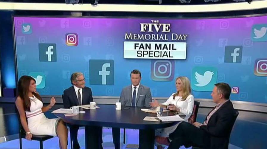 Memorial Day Fan Mail special on 'The Five'