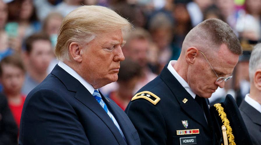 Trump pays tribute to American heroes on Memorial Day