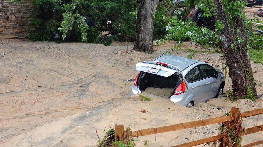 Cleanup underway after flash flood devastates Ellicott City