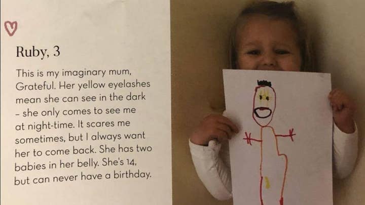Girl describes imaginary 'mum'; Twitter convinced she has a ghost