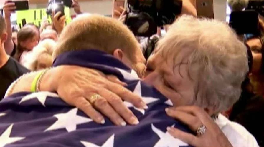 American freed from Venezuelan jail back home