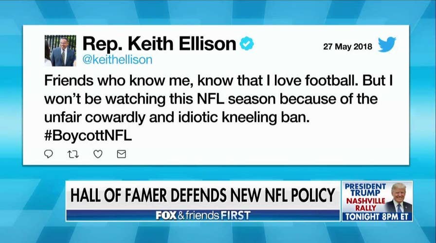 Keith Ellison Boycotting NFL Games Over 'Cowardly & Idiotic' Kneeling Ban