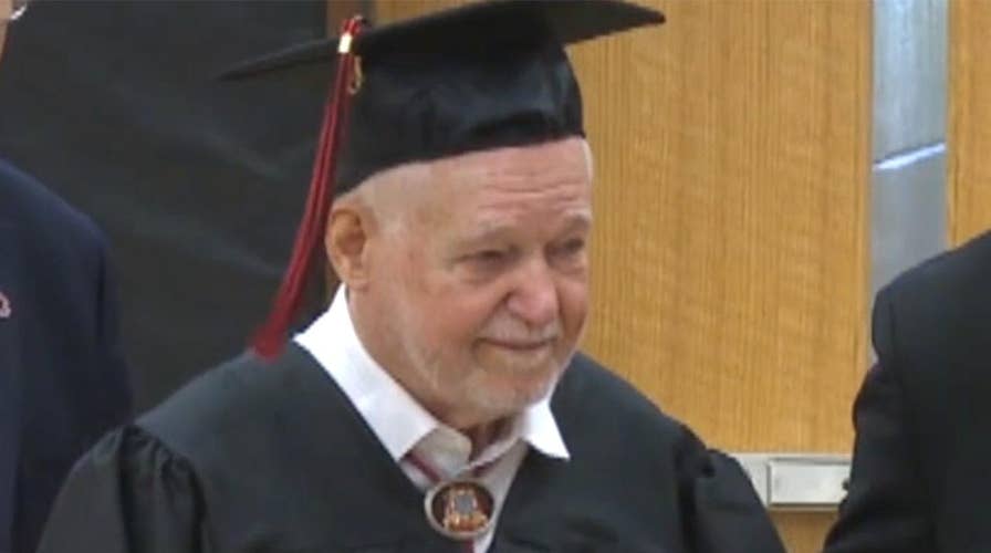 WWII Veteran Receives High School Diploma, 74 Years After Dropping Out ...