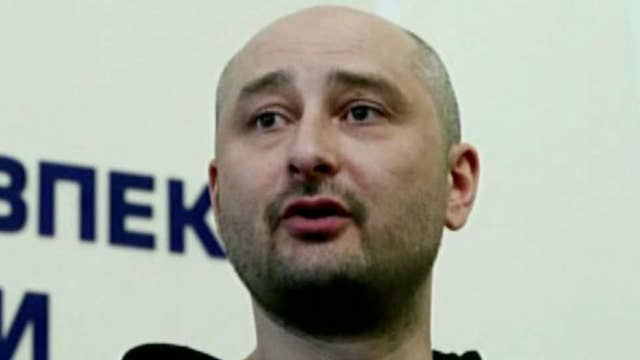 Russian journalist fakes assassination