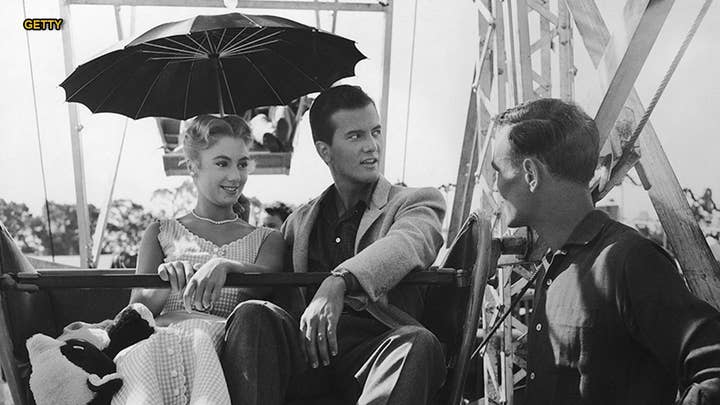 Pat Boone recalls 'near-kiss' with Shirley Jones