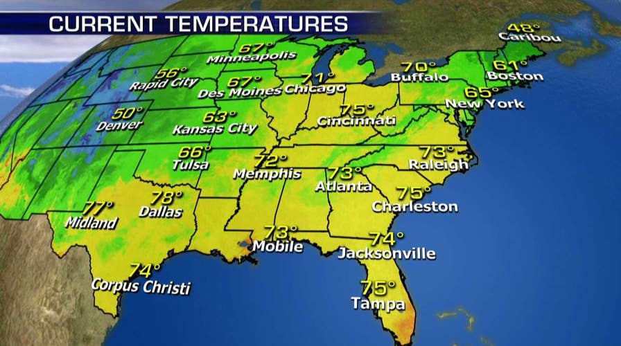 National forecast for Wednesday, May 30